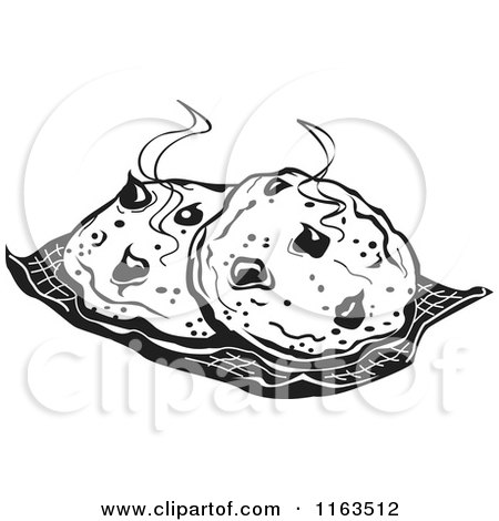 450x470 Clipart Of Black And White Fresh Hot Cocolate Chip Cookies
