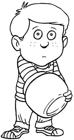 257x480 Boy With Cookie Jar Coloring Page Free Printable Coloring Pages