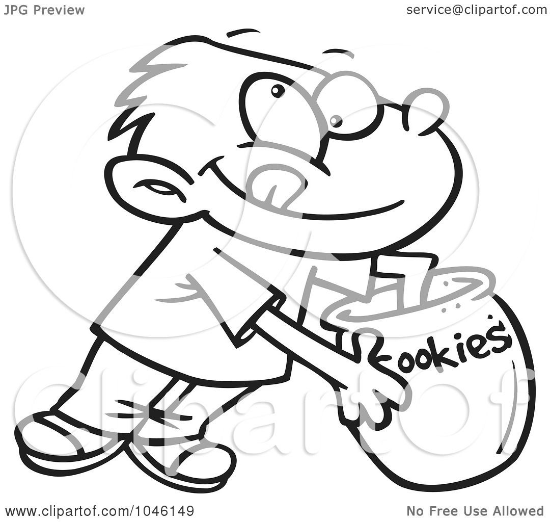 1080x1024 Royalty Free (Rf) Clip Art Illustration Of A Cartoon Black