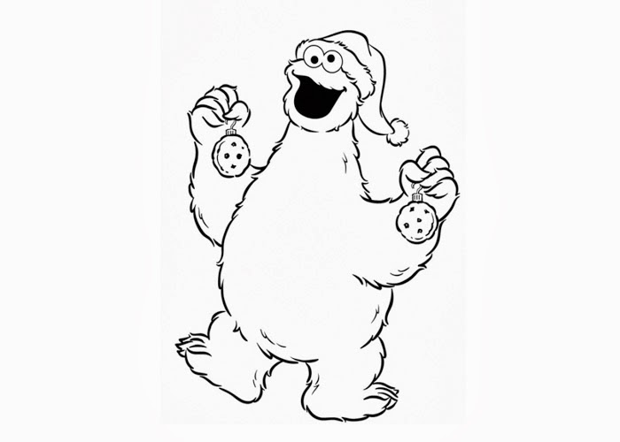 700x500 Cookie Monster Coloring Pages Free Coloring Pages And Coloring
