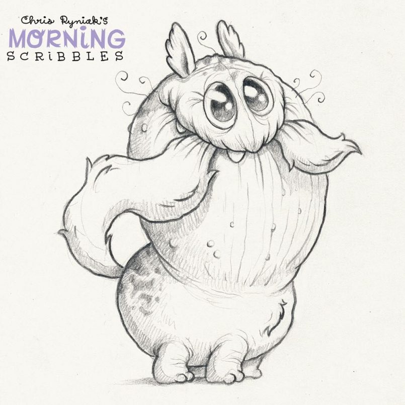 805x805 Drawing Cute Cartoon Monster Drawings With Cute Cookie Monster