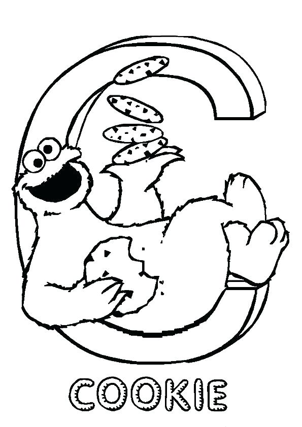 595x842 Cookie Coloring Pages