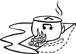 300x213 567 Free Vector Cooking Pot Public Domain Vectors