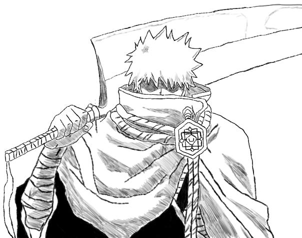 604x477 Kurosaki Ichigo Final Drawing By L Dono