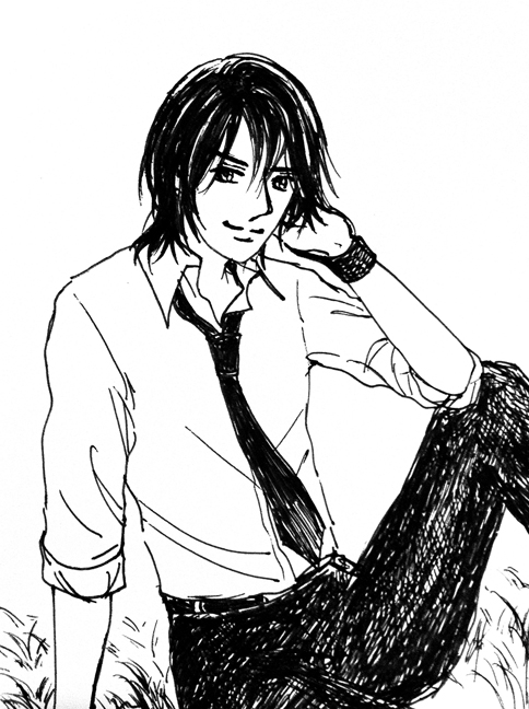 484x648 Rough Sketch Of Boy Character By Bunnybua