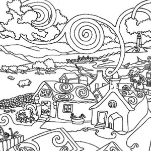 300x300 New York City Coloring Pages. Trendy Times Square Nyc Coloring