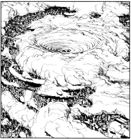 500x529 Akira Cloud Fog City Misc Beauty Akira And Drawings