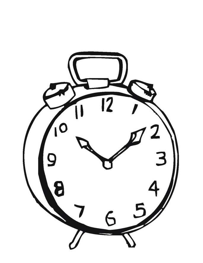 685x886 Coloring Pages Cool Clock Coloring Pages 6 Clock Coloring Pages