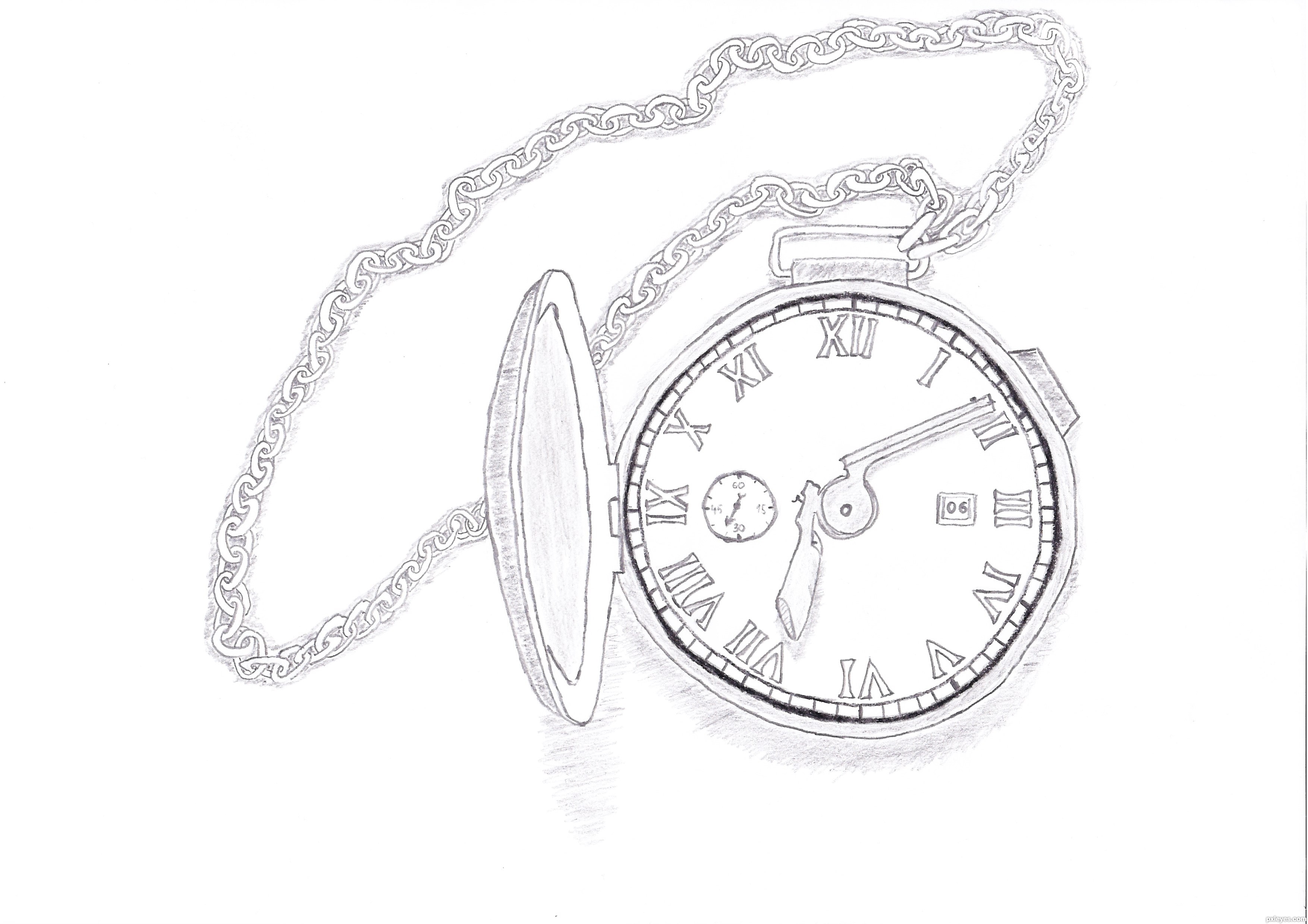 3508x2480 Drawing Contest Pictures Of Clock