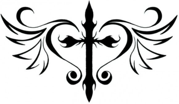 580x336 Cool Cross Tattoo Designs 1