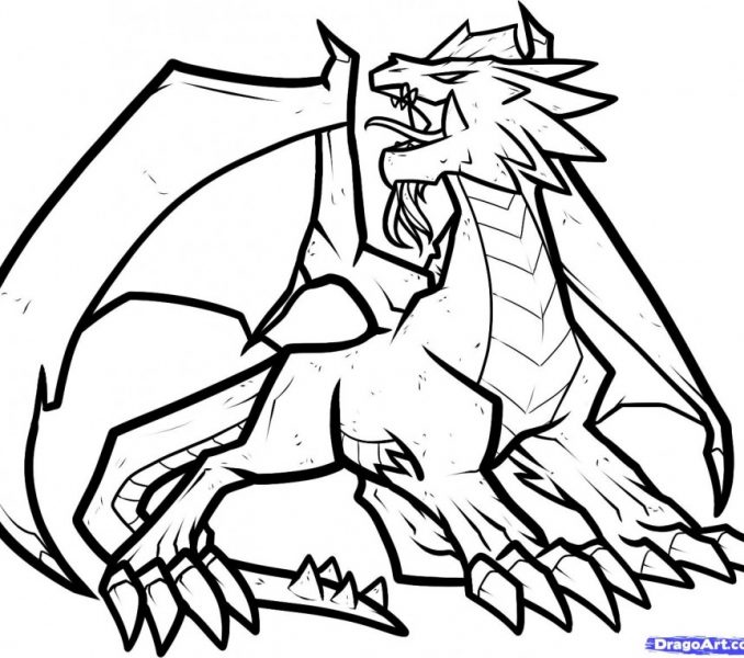 678x600 Cool Dragon Pictures To Color Luxury Cool Dragon Coloring Pages 25