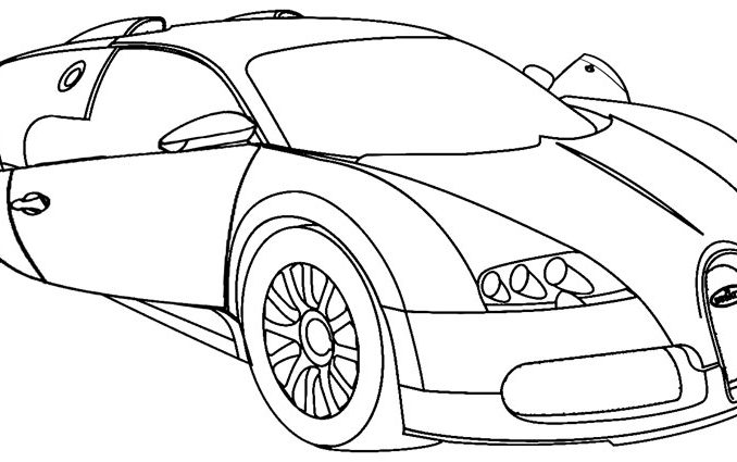 678x425 Coloring Pages Of Cool Cars Coloring Page