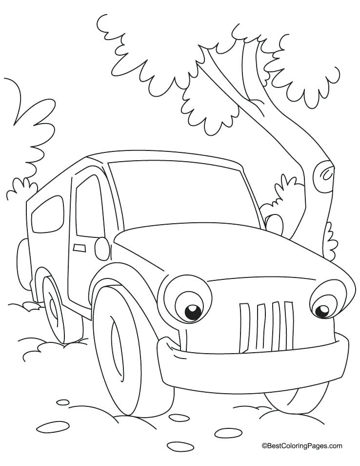 738x954 Cool Car Coloring Pages Packed With Jeep Coloring Pages Car