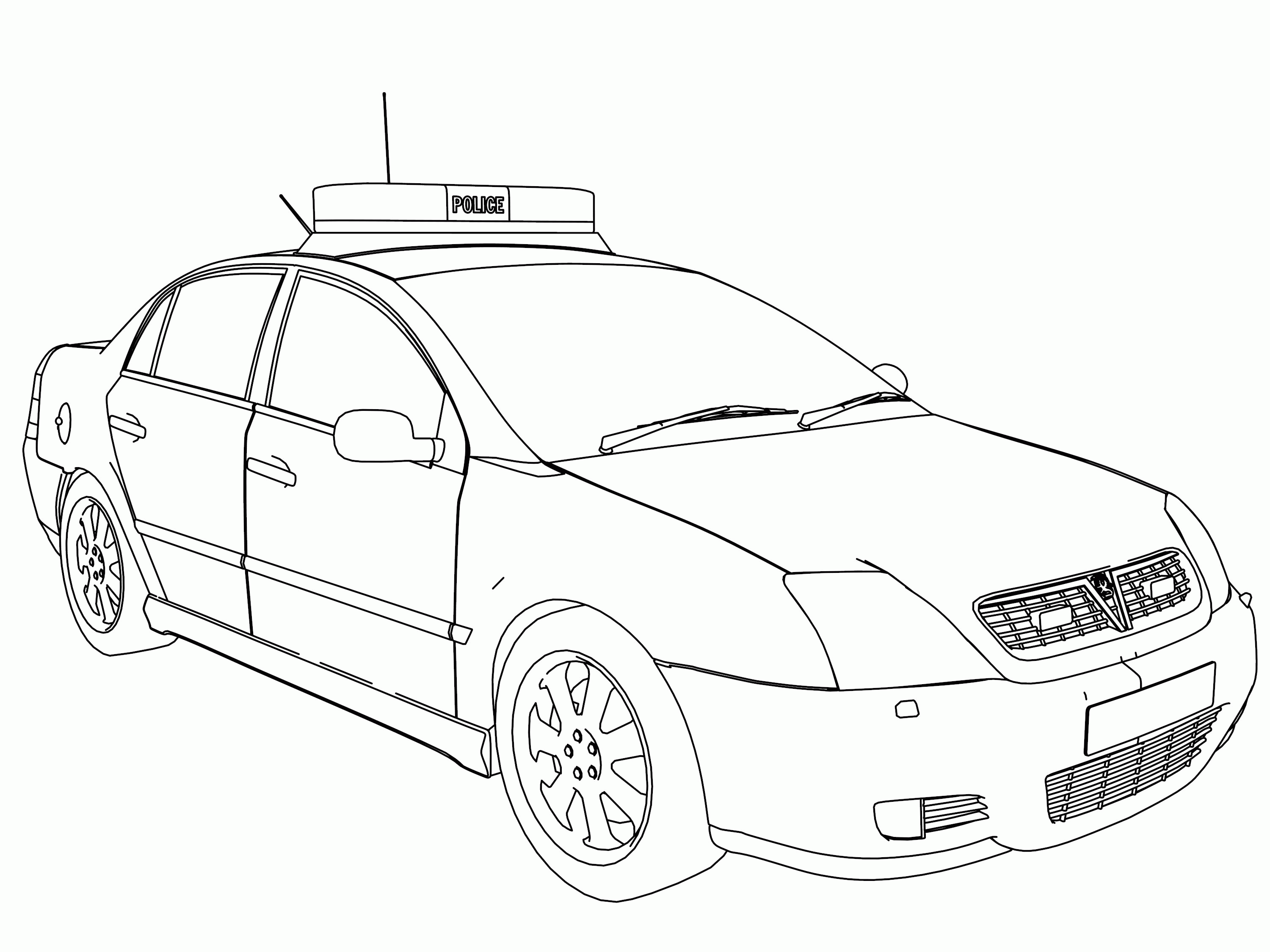 3000x2250 Cool Policeman Coloring Pages Kw Dh With Police Car Coloring Pages