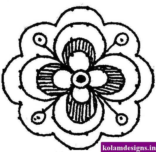 532x517 Easy Drawing Flower Designs. Easy Flower Designs To Draw The Most