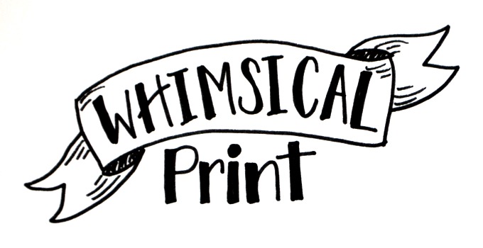 680x350 Basic Hand Lettering Whimsical Print