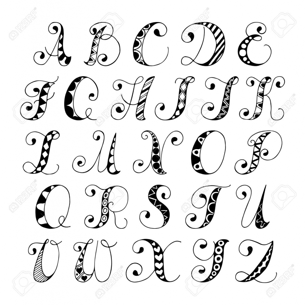 1023x1024 Cool Alphabet Drawing 1000 Images About Fonts On Font