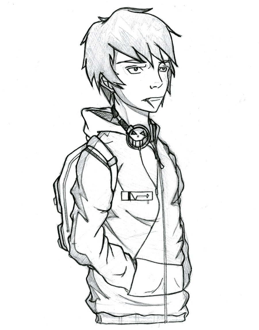 900x1143 Cool Kid By Bournelach