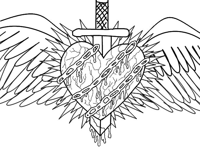 676x507 Drawn Hearts Emo