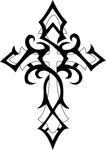 341x480 Cool Drawings Of Crosses Clipart Panda