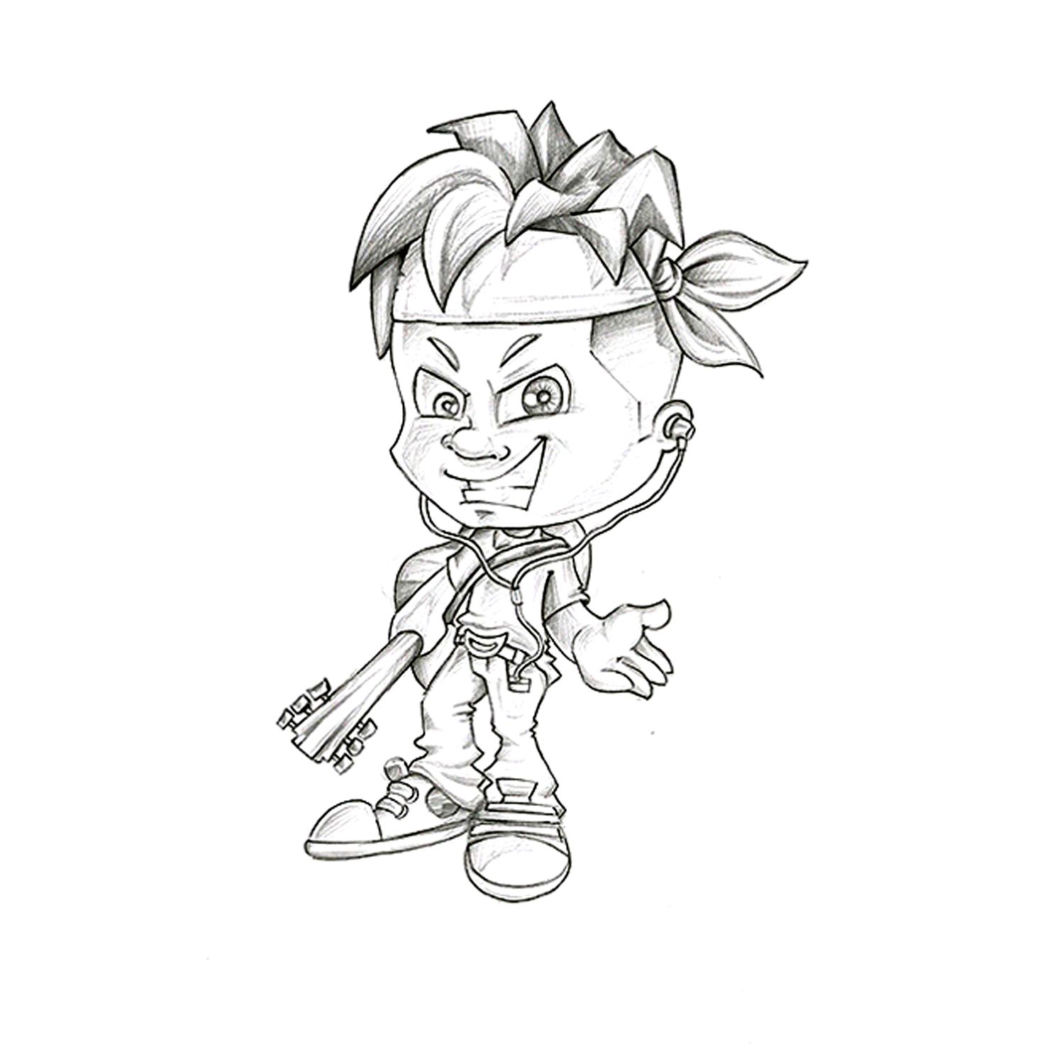 1500x1500 The Cool Dude Character Sketches Character