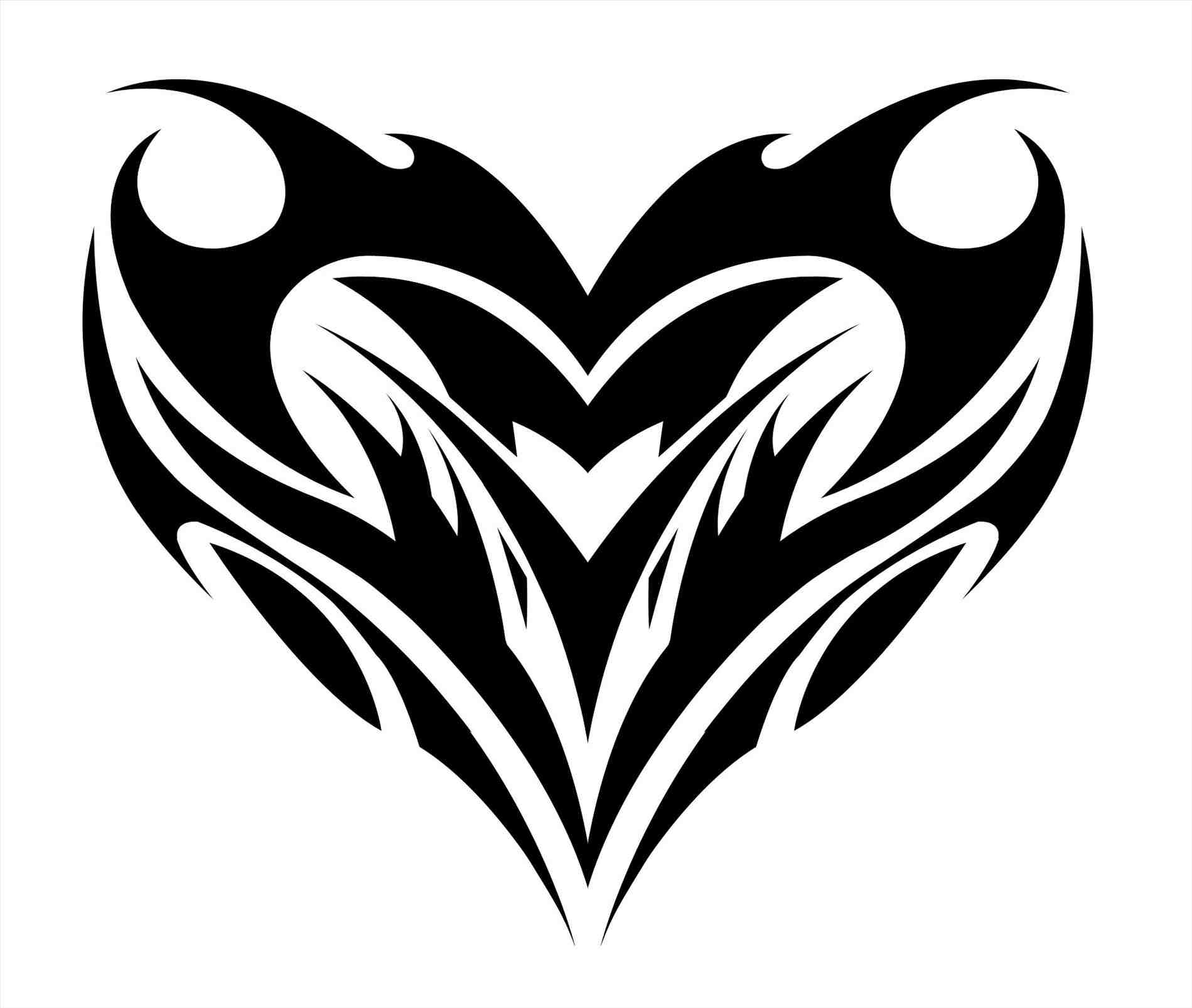 1899x1605 Cool Heart With Wings Designs To Draw