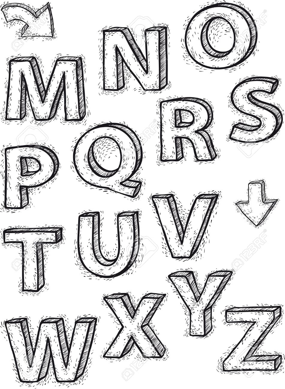 951x1300 Cool Ways To Draw Letters Curtain Ideas