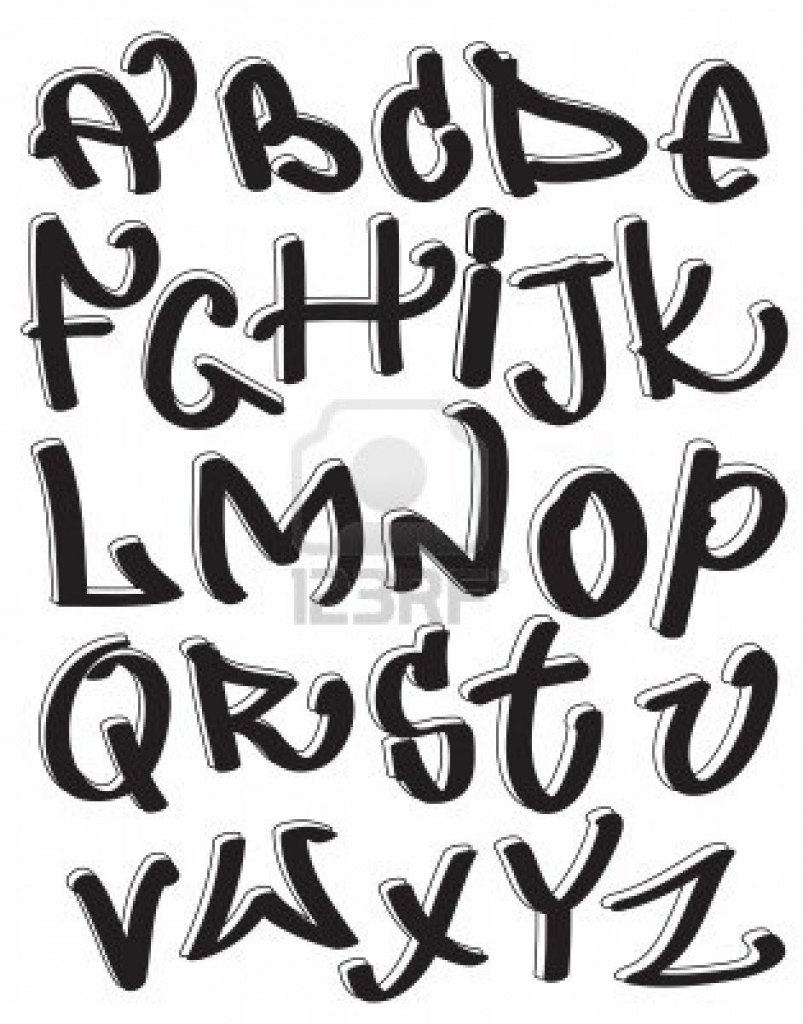 803x1024 Cool Drawings Of Names How To Draw Graffiti Letters