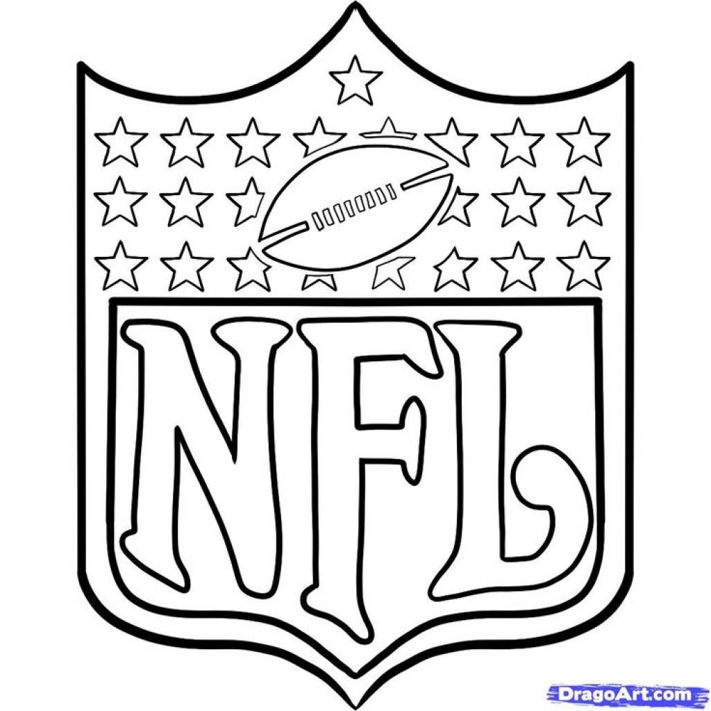1024x1024 Nfl Logo Coloring Pages