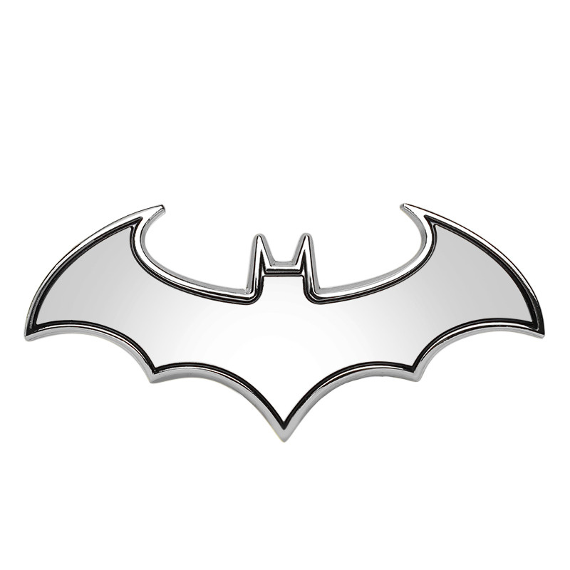 800x800 Suko 3d Car Stickers Cool Bat Metal Auto Logo Car Exterior