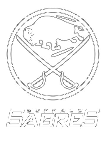 360x480 Coloring Pages Cool Coloring Pages Draw A Buffalo Sabres Logo