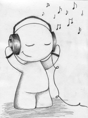 290x386 Music Drawings Love Music By Kasqlaa Traditional Art Drawings
