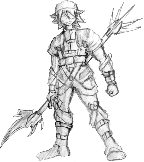 476x538 Cool Armor Guy Sketch By Doji