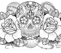 215x185 Mexican Skull Images