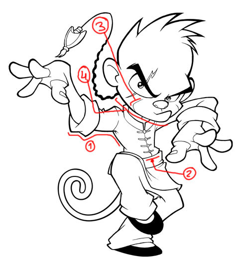 478x542 Drawings Of Monkeys