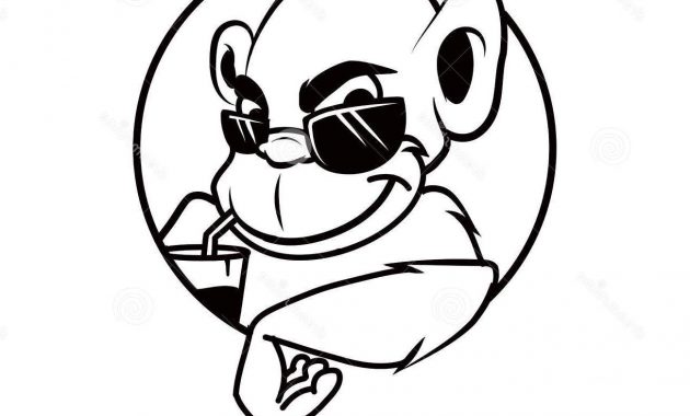 630x380 Monkey Drawing Vector Archives