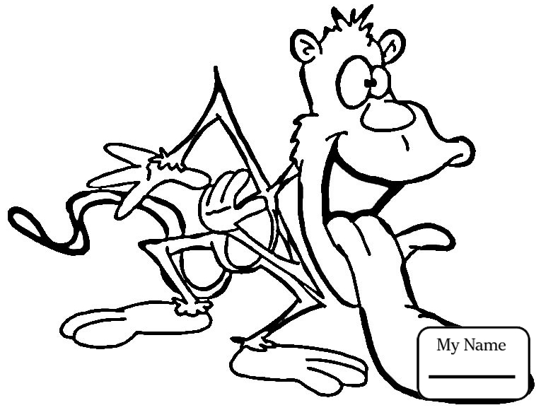 765x580 Mammals Cartoon Monkeys Cool Monkey Guy Cartoon Monkeys Coloring