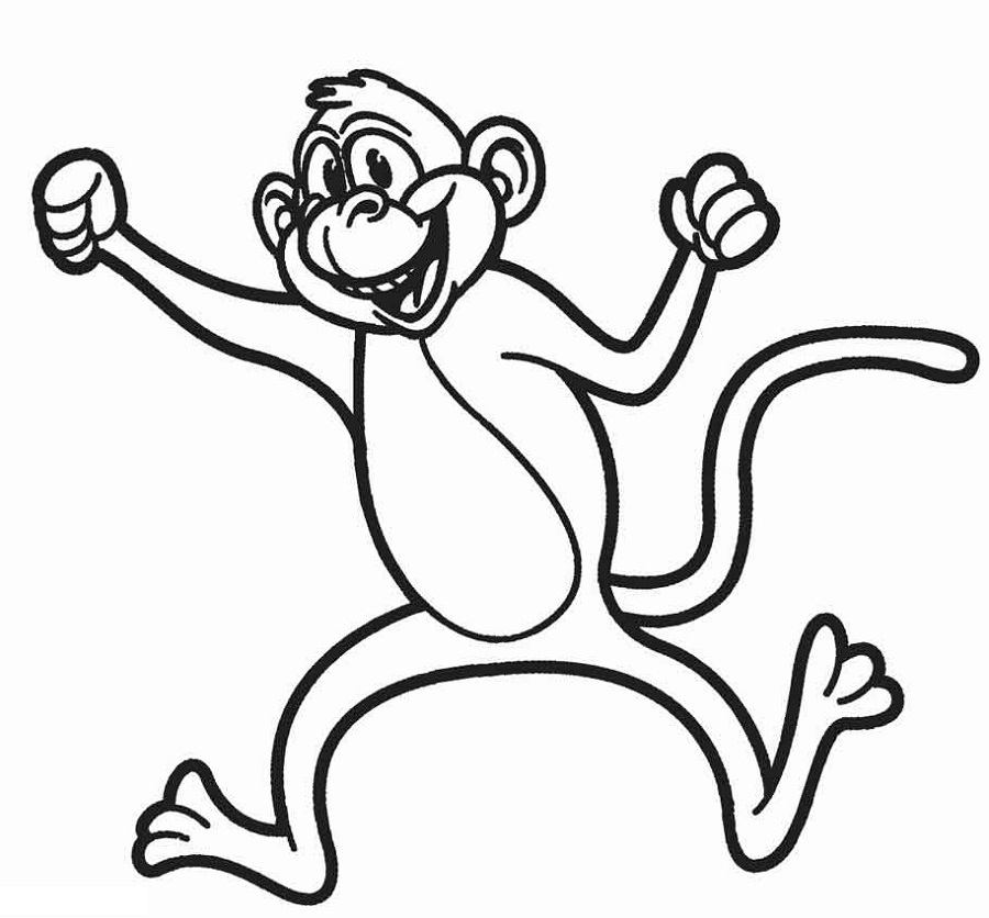 Cool Monkey Drawing at GetDrawings | Free download