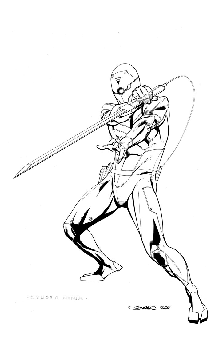 712x1102 Eclectic Micks Cyborg Ninja