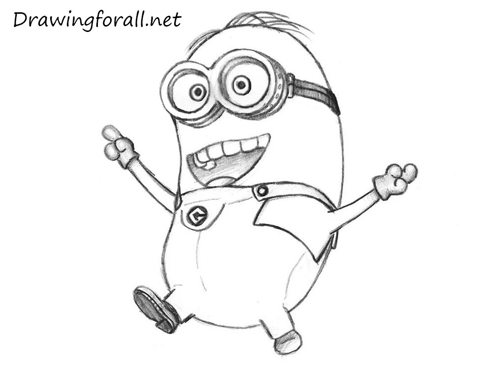 1000x744 Drawing Drawings Of Christmas Minions In Conjunction With Funny