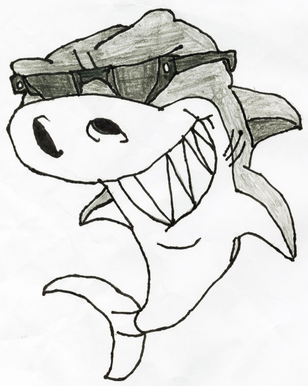 636x797 Cool Shark