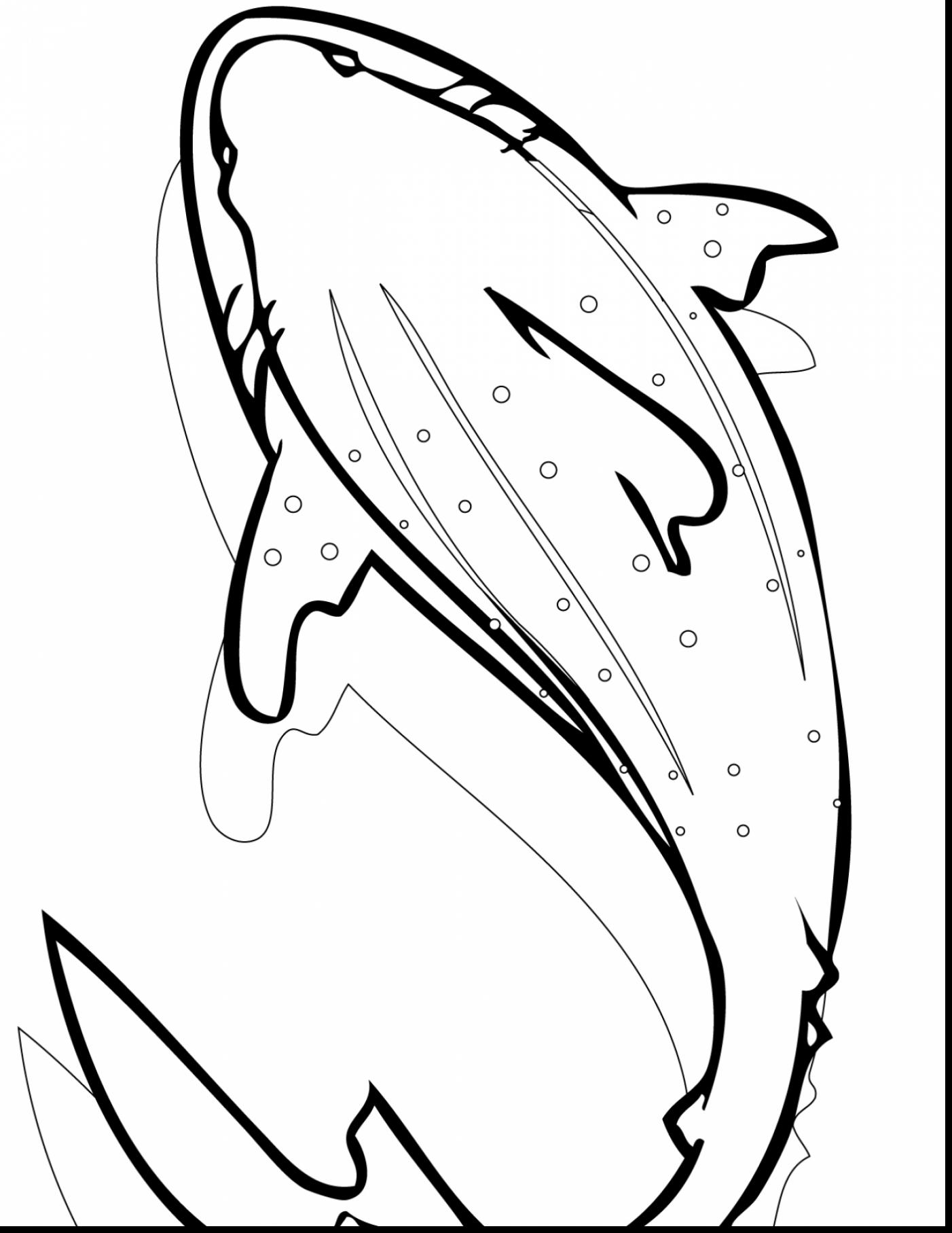 1402x1815 Unique Whale Shark Coloring Page Cool Ideas For You
