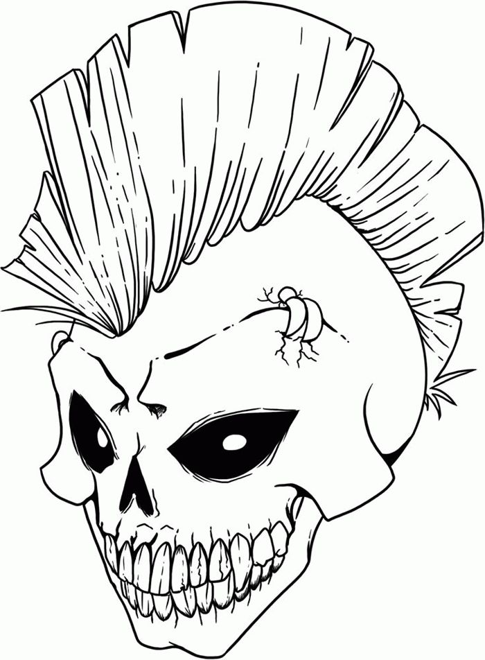 700x952 Pictures Cool Skull Pictures To Draw,