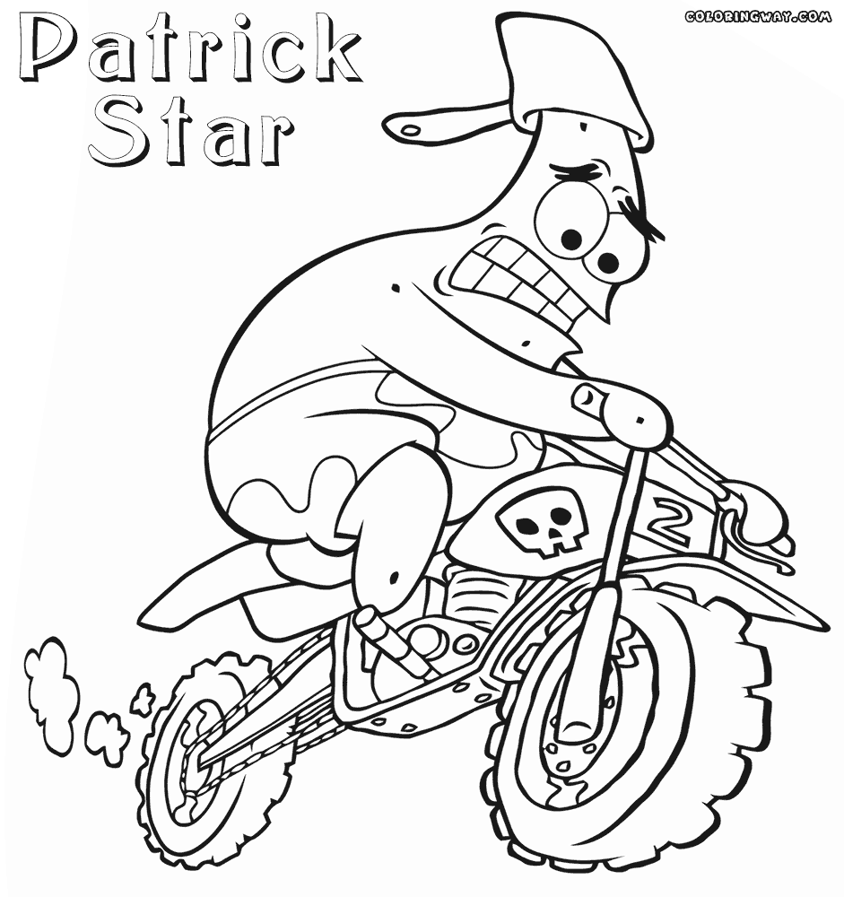 941x1000 Patrick Star Coloring Pages Coloring Pages To Download And Print