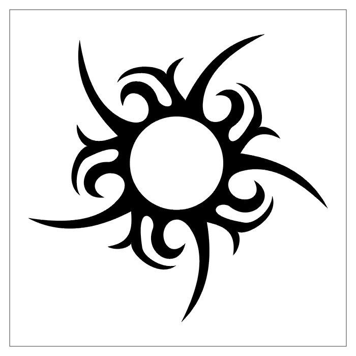 Cool Sun Drawing