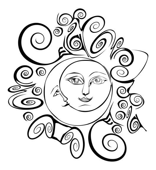 529x576 Cool Sun Drawings