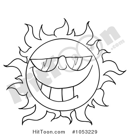 450x470 Sun Clipart