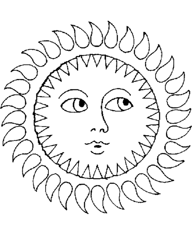 670x820 Cool Sun Coloring Page Nice Colorings Design G