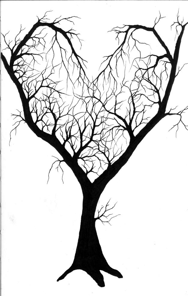 627x984 Heart Tree By Livid Angel
