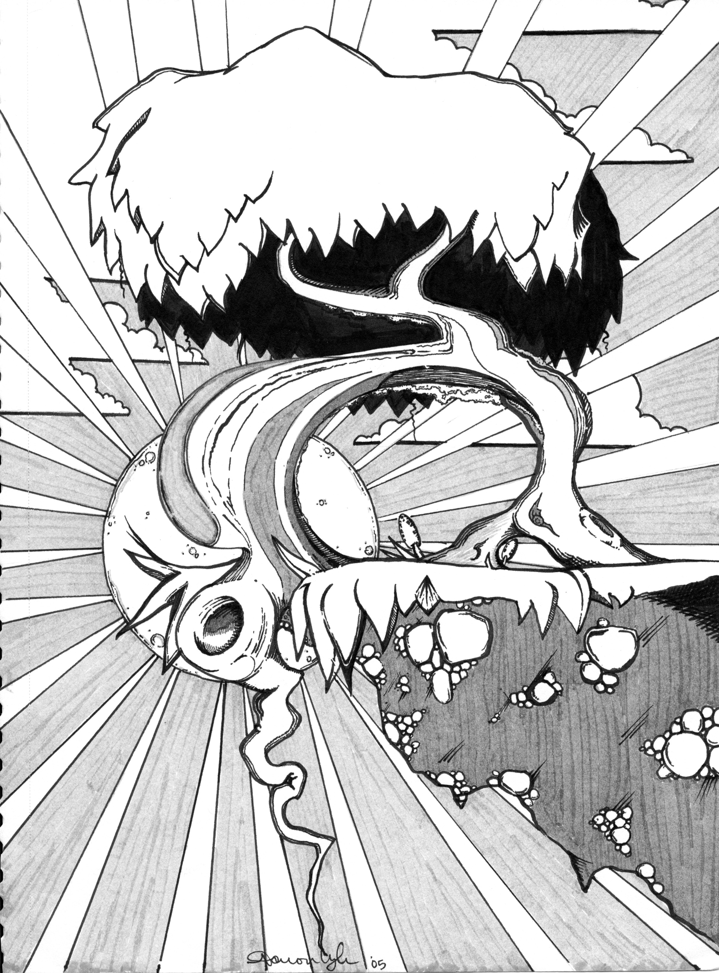 2431x3286 Crazy Tree By Ak Istic